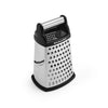 KitchenAid 6.25 in. W x 5.25 in. L Black/Silver Stainless Steel Box Grater
