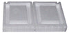 Construction Metals 5.5 in. H X 7.75 in. W White Polystyrene Vent Plug