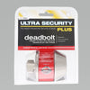 Ultra Security Satin Nickel Metal Single Cylinder Deadbolt