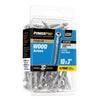 Hillman Power Pro No. 10  x 3 in. L Star Exterior Wood Screw 25 pk