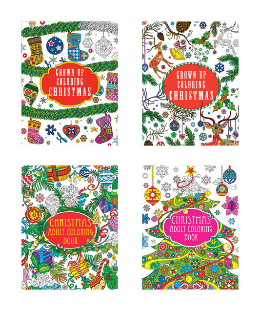 Diamond Visions Adult Christmas Coloring Book 1 pk (Pack of 48)