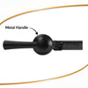 Korky StrongARM Flush Lever Black Matte Metal For Universal