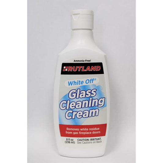 Rutland White Off Non Abrasive Glass Cleaner Cream 8 oz.