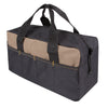 CLC 5.5 in. W X 6 in. H Polyester Tool Tote 8 pocket Black/Tan 1 pc