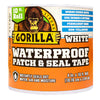 Gorilla 4 in. W x 10 ft. L White Waterproof Repair Tape