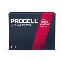 Procell Procell Intense Alkaline C 1.5 V 7.933 Ah Primary Battery PX1400 12 pk