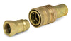 Apache Steel 1/2 in. D X 7/8 in. D Hydraulic Coupler 1 pk