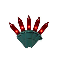 Celebrations Classic LED T5 Red 100 ct String Christmas Lights 24.75 ft. - Deal of The Week