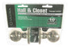Ultra Security Satin Nickel Passage Knob Right or Left Handed