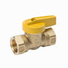 Homewerks 1/2 in. Brass FIP Ball Valve Quarter-Turn Lever For Gas - Deal of The Week