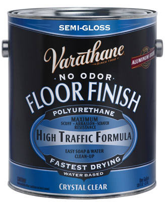 Varathane Floor Finish Crystal Clear Floor Paint 1 gal. (Pack of 2)
