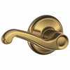 Schlage Flair Antique Brass Passage Lockset 1-3/4 in. - Deal of The Week