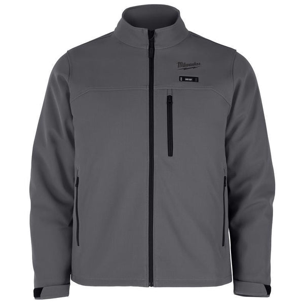 Milwaukee Tool S Unisex Heated Jacket with Charger/Power Source Only Gray
