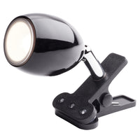 Newhouse Lighting Joe 4 in. Black Mini Clip-On Lamp