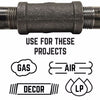 Bk Products 3/8 In. Fpt  X 3/8 In. Dia. Fpt Black Malleable Iron Tee
