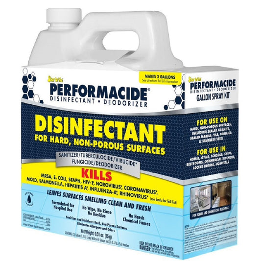 Star Brite Performacide No Scent Disinfectant Kit 1 gal.