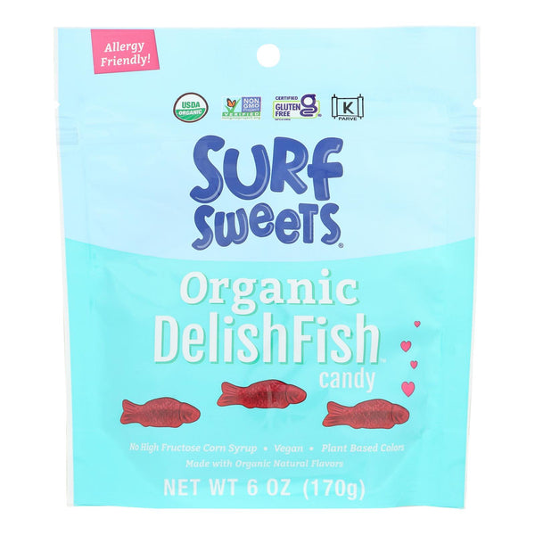 Caramelos Surf Sweets - Caramelos Delishfish - Caja de 8 - 6 OZ