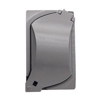 Sigma Electric Rectangle Die-Cast Metal 1 gang 4.57 in. H X 2.81 in. W Universal Cover