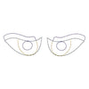 Celebrations Halloween LED Prelit Scary Eyes Window Silhouette Halloween Decor