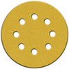 Norton Hook & Sand 5 in. Aluminum Oxide Hook and Loop A290 Sandpaper Vacuum Disc 220 Grit Very Fine