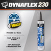 Dap Dynaflex 230 Dark Bronze Silicone Door, Trim and Window Sealant 10.1 oz. (Pack of 12)