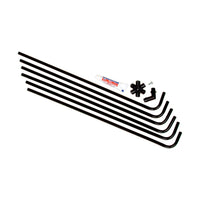 Dial 6 Way Side 23 in. H X 4 in. W Black Plastic Evaporative Cooler Water Hook-Up Kit