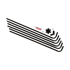 Dial 6 Way Side 23 in. H X 4 in. W Black Plastic Evaporative Cooler Water Hook-Up Kit