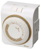 Woods Indoor Mechanical Timer 125 V White