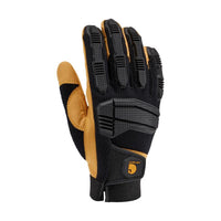 Carhartt Men's Indoor/Outdoor Knuckler Gloves Black/Yellow L 1 pair - Deal of The Week