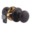 Kwikset Cove Traditional Venetian Bronze Passage Door Knob