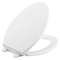Kohler Brevia Slow Close Elongated White Plastic Toilet Seat - Deal of The Week