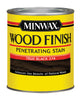 Minwax Wood Finish Semi-Transparent True Black Oil-Based Penetrating Wood Finish 1 qt
