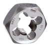 Irwin Hanson High Carbon Steel Metric Hexagon Die 12 - 1.25 mm 1 pc