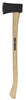 True Temper Toughstrike 3.5 lb Single Bit Axe American Hickory Handle