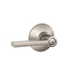 Schlage Latitude Satin Nickel Entry Lever 1-3/4 in.