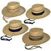 Dorfman Pacific Unisex Hat Natural Assorted (Pack of 12)