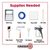 Zinsser B-I-N White Flat Shellac-Based Primer and Sealer 1 qt (Pack of 4)