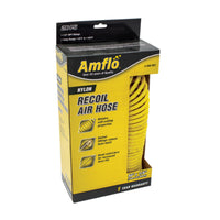 Amflo 50 ft. L X 1/4 in. D Nylon Recoil Air Hose 200 psi Yellow