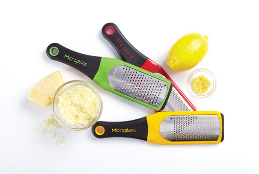 Microplane Assorted Colors Stainless Steel Grater (Pack of 12)