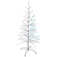 Celebrations LED Multi Birch 4 ft. Yard Decor