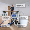 Graco Magnum 2800 PSI 0.24 gpm 3/8 HP Electric Metal Airless Sprayer for 1 Tips