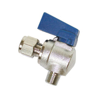 Dial 1 in. H X 2-3/4 in. W Black Stainless Steel Ball Valve