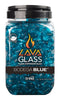 Bond Manufacturing Bodega Blue Gloss Glass Fire Pit Lava Glass