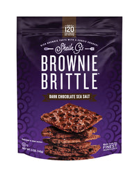 Sheila G's Dark Chocolate/Sea Salt Brownie Brittle 5 oz Bagged (Pack of 12).