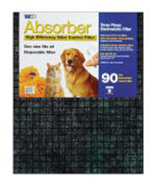 Web Absorber 20 in. W x 25 in. H x 1 in. D Polyester 9 MERV Pleated Air Filter (Pack of 4)