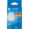 GE Lighting Refresh BC E12 (Candelabra) LED Bulb Daylight 40 Watt Equivalence 2 pk