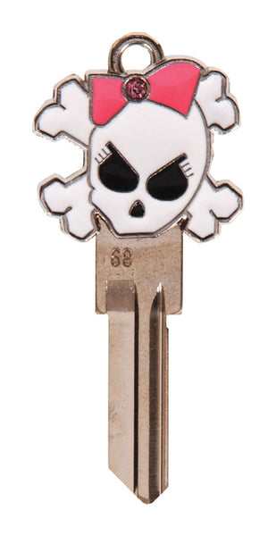 Llaves 3D Hillman para casa/oficina, llave universal en blanco, individual, para uso universal (paquete de 4).