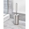 iDesign Steel Handle Bowl/Brush Holder Set
