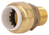 SharkBite Push to Connect 1/2 in. IPS X 1/2 in. D MPT Brass Adapter