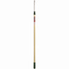 Wooster Sherlock Telescoping 8 ft. L X 1.86 in. D Aluminum/Fiberglass Extension Pole Beige/Green